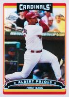 2006 Topps Chrome #118 Albert Pujols Refractor Baseball Card