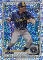 2020 Bowman Draft #BD97 Zavier Warren Chrome-Sparkle Refractor Baseball Card