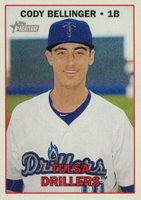 2016 Topps Heritage Minor League #47 Cody Bellinger Baseball Card