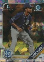 2019 Bowman Draft Chrome Sapphire Edition #BDC85 CJ Abrams Baseball Card