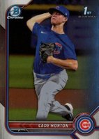 2022 Bowman Draft #BDC193 Cade Horton Chrome Baseball Card