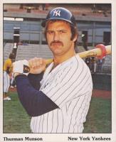 1975 SSPC Puzzle Backs # Thurman Munson Baseball Card