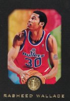 1995 Skybox E-XL #90 Rasheed Wallace Basketball Card