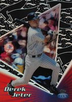 1999 Topps Tek #24A Derek Jeter Pattern 20 Baseball Card