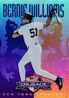 1998 Donruss Crusade #31 Bernie Williams Purple Baseball Card