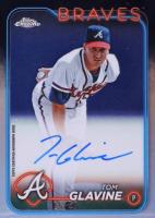 2024 Topps Chrome Chrome Legends Autographs #CLATG Tom Glavine Baseball Card