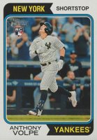 2023 Topps Heritage #599 Anthony Volpe Baseball Card