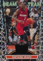 2007 Stadium Club Beam Team Relics #BTRDW Dwyane Wade Basketball Card