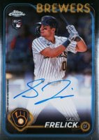 2024 Topps Chrome Rookie Autographs #RASF Sal Frelick Baseball Card