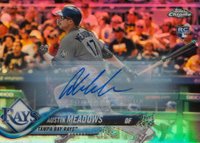 2018 Topps Chrome Update #HMT54 Austin Meadows Autograph-Refractor Baseball Card