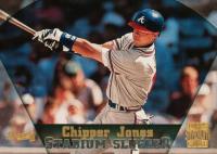 1997 Stadium Club #376 Chipper Jones Baseball Card