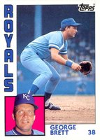 1984 Topps #500 George Brett Baseball Card