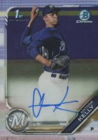 2019 Bowman Draft Chrome Draft Picks Autograph #CDAAK Antoine Kelly Baseball Card