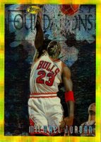 1996 Finest #291 Michael Jordan Refractor Basketball Card