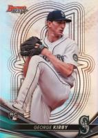 2022 Bowman's Best #69 George Kirby Refractor Baseball Card