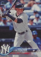 2018 Topps #7 Clint Frazier Batting Baseball Card