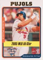 2005 Topps Updates & Highlights #UH187 Albert Pujols Baseball Card