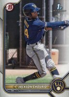2022 Bowman Paper Prospects #BP79 Jackson Chourio Baseball Card