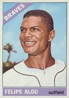 1966 Topps #96 Felipe Alou Baseball Card