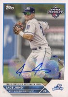 2023 Topps Pro Debut #PD24 Jace Jung Autograph Baseball Card