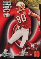 1998 Skybox Thunder #223 Jerry Rice Rave Football Card
