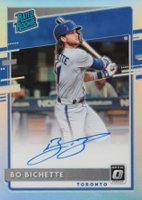 2020 Panini Donruss Optic Rated Rookies Signatures #RRSBI Bo Bichette Holo Baseball Card