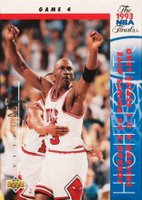 1998 Upper Deck MJ Career Collection #53 Michael Jordan MJ Retro Basketball Card