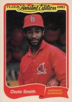 1985 Fleer Limited Edition #35 Ozzie Smith Baseball Card