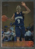 1996 Topps Chrome #177 Stephon Marbury Basketball Card