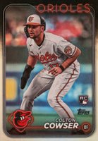 2024 Topps #257 Colton Cowser Rainbow Foil Baseball Card