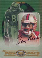 2000 Donruss Preferred Pen Pals #PP-28 Jerry Rice Football Card