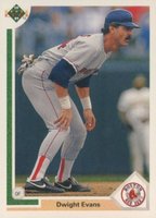 1991 Upper Deck #549 Dwight Evans Baseball Card