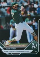 2025 Topps Now #61 Jacob Wilson Black Foil Baseball Card