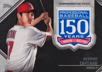 2019 Topps 150th Anniversary Commemorative Patch #SO Shohei Ohtani 150th Anniversary Baseball Card