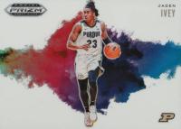 2022 Panini Prizm Draft Picks Color Blast #CBJI Jaden Ivey Basketball Card