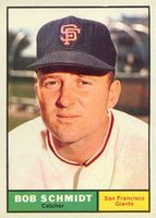 1961 Topps #31 Bob Schmidt Baseball Card