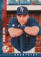 2000 Multi-Ad Tampa Yankees # Derek Jeter Baseball Card