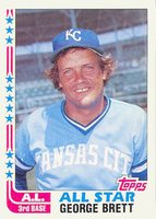 1982 Topps #549 George Brett Baseball Card