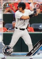 2019 Bowman Draft #BD150 J.J. Bleday Baseball Card