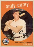 1959 Topps #45 Andy Carey Baseball Card