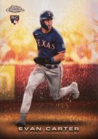 2024 Topps Gilded Collection Gold Storm #GS8 Evan Carter Baseball Card