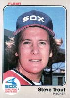 1983 Fleer #251 Steve Trout Baseball Card