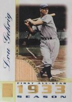 2003 Topps Tribute All-Star Relics #TR-LG Lou Gehrig Bat Baseball Card