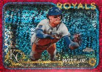 2024 Topps Chrome #120 Bobby Witt Jr. Magenta Speckle Refractor Baseball Card