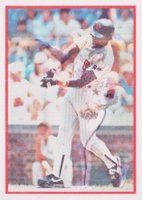 1987 Sportflics #117 N.L. Right Fielders Parker/Gwynn/Bass- 1986 Copyright Baseball Card