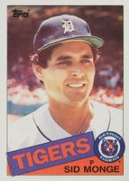 1985 Topps #408 Sid Monge Baseball Card