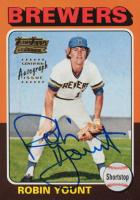 2001 Topps Team Topps Legends Autograph #TT-RY Robin Yount Baseball Card
