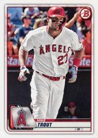 2020 Bowman #1 Mike Trout Baseball Card