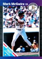 1989 Donruss Grand Slammers #7 Mark McGwire Baseball Card