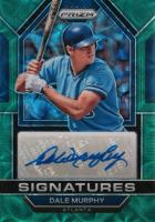 2023 Panini Prizm Signatures #SIGDM Dale Murphy Green Scope Baseball Card